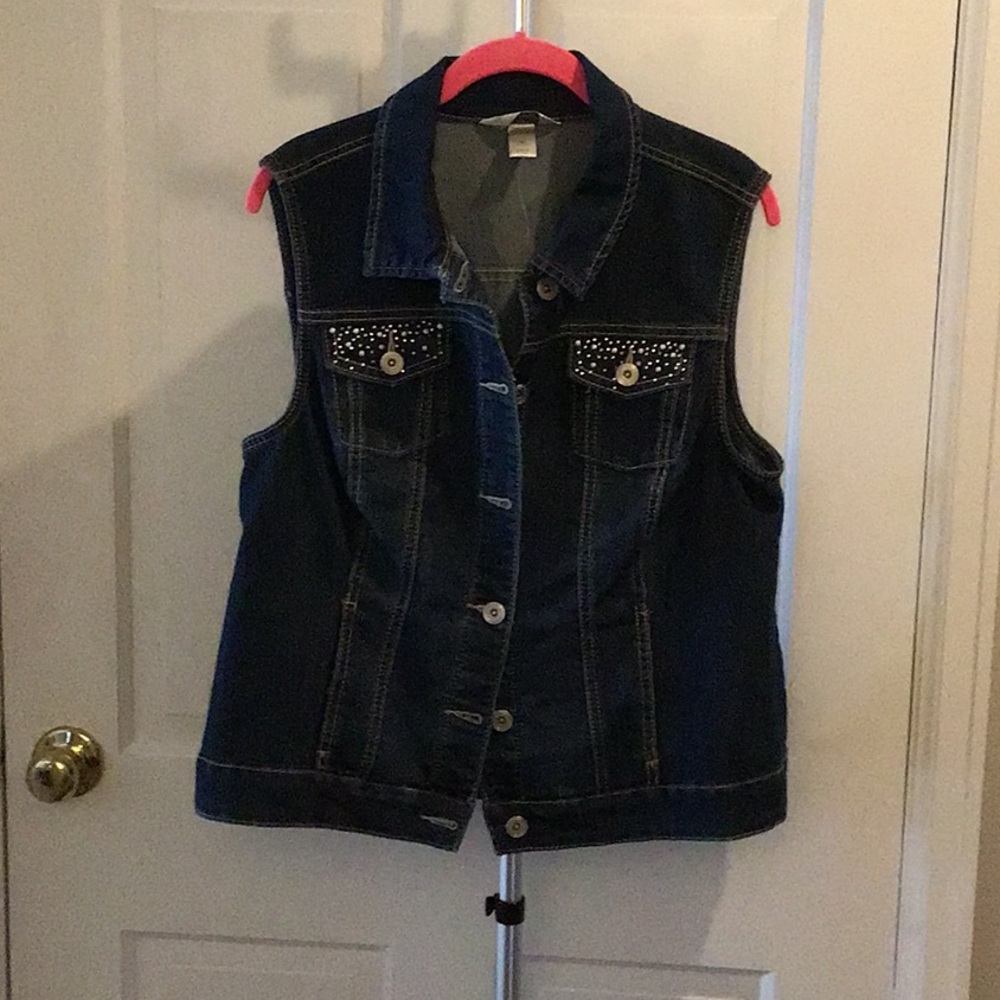 Denim vest